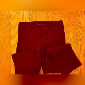 The Limited Burgundy red strech dress pant SZ 4